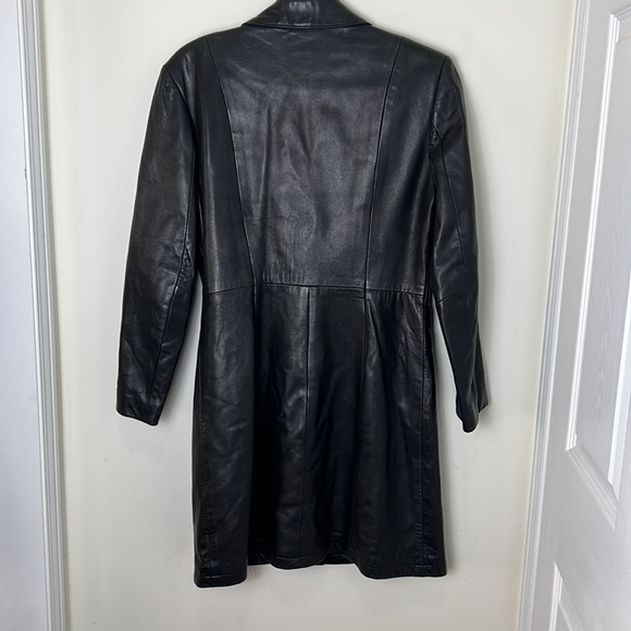 Solo Vintage Canada Made Leather Outerwear Jacket Size Medium - Picture 12 of 15
